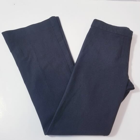 Derek Lam 10 Crosby Black Pants Wide Flare Legs - Picture 9 of 13